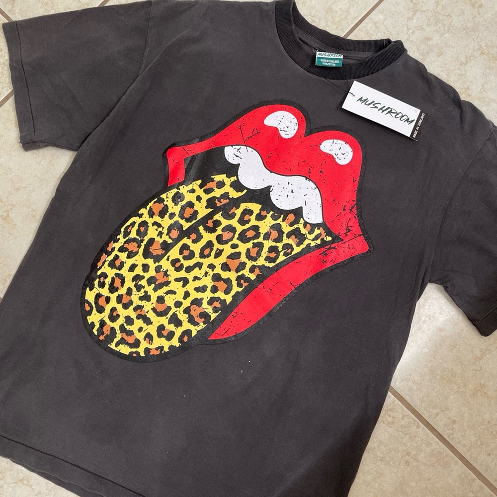 The Mushroom Tag, The North American Tour Graphic Tee - NWT!